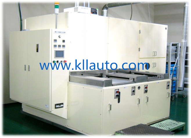 Semi-automatic hydrocarbon cleaning machine